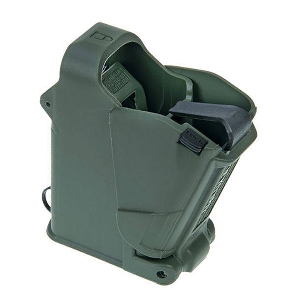 Picture of Maglula UP60DG UpLULA Loader & Unloader Double Stack Single Stack Dark Green Polymer 9mm Luger/45 ACP Pistols