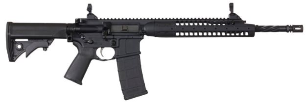 Picture of LWRC ICA5R5B16 Individual Carbine A5 5.56x45mm NATO 16.10" 30+1 Black Anodized Black Adjustable Stock Black Magpul MOE+ Grip