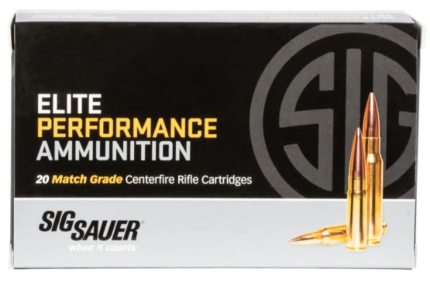 Picture of Sig Sauer E3WMM120 Marksman Elite  300 Win Mag 190 gr Open Tip Match 20 Per Box/ 25 Case