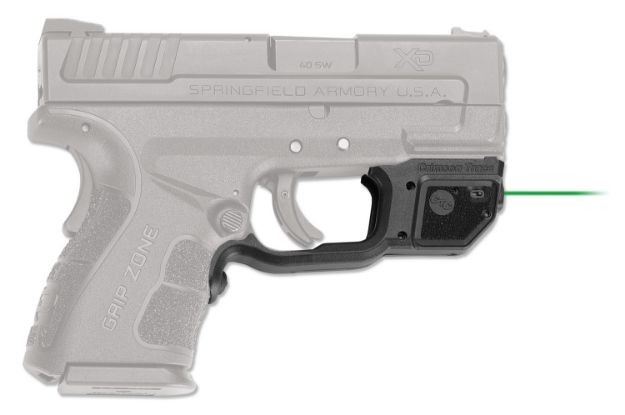 Picture of Crimson Trace 01-6330-1 LG-496G Green Laserguard  Black Springfield Armory XD MOD.2