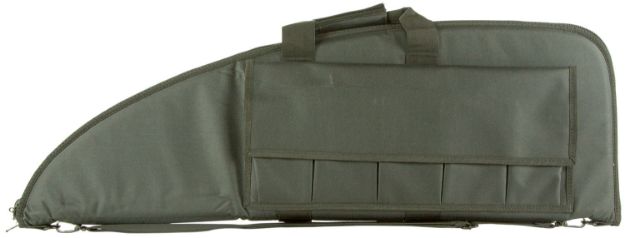 Picture of NcStar CV290736 VISM Rifle Case w/ Double Zippers ID Holder Foam Padding & Black Finish