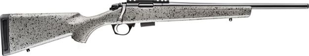 Picture of Bergara Rifles BMR001 BMR  Full Size 22 LR 5+1/10+1 18" Matte Blued Steel Threaded Barrel & Drilled & Tapped Steel Receiver, Fixed Gray/Black Speckled Synthetic Stock