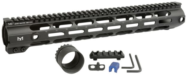 Picture of Midwest Industries MICR30815  Combat Handguard AR-308/LR-308 Black Hardcoat Anodized 15" 6061-T6 Aluminum