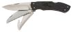 Picture of Browning 3220430 Primal Kodiak Slim 3.75" Folding Drop Point/Gut Hook/Saw 8Cr13MoV SS Blade Black Polymer w/Rubber Overmold Handle Includes Nylon Belt Pouch