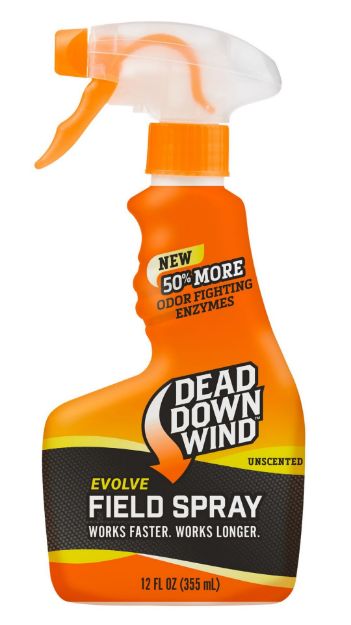 Picture of Dead Down Wind 131218 Evolve Field Spray  Odor Eliminator Unscented Scent 12 oz Trigger Spray