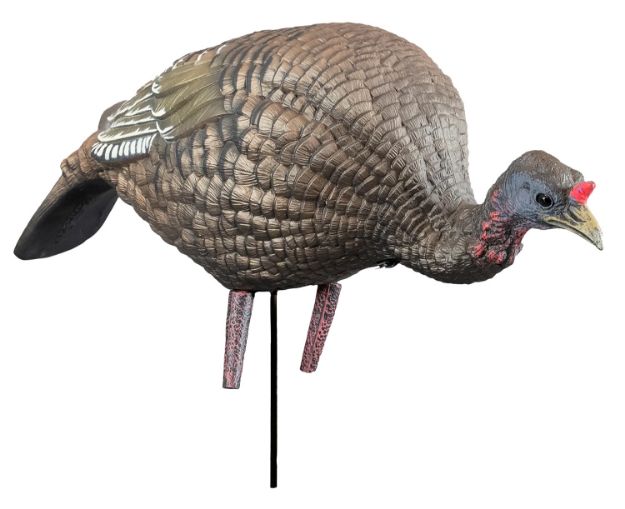 Picture of Higdon Outdoors 63171 XS Trufeeder Motion  Turkey Hen Species Multi Color Features TruMotion System