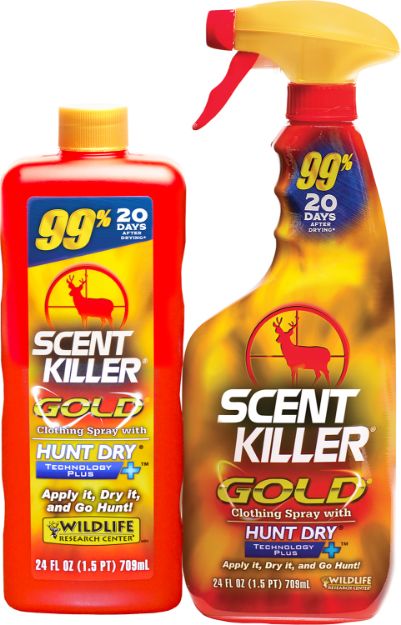 Picture of Wildlife Research 1259 Scent Killer Gold Combo Odorless Scent 24 oz Trigger Spray