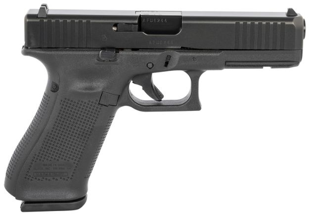 Picture of Glock UA175S203 G17 Gen5 9mm Luger  4.49" Glock Marksman Barrel 17+1,Black Frame& nDLC Slide, Rough Texture Modular Backstrap, Safe Action Trigger (US Made)