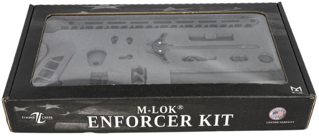 Picture of Timber Creek Outdoors TCOEKBL Enforcer Complete Build Kit Black for AR-15