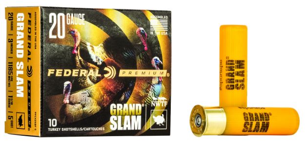 Picture of Federal PFCX258F5 Premium Grand Slam 20Gauge 3" 1 5/16oz 5Shot 10 Per Box/25 Case