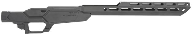 Picture of Sharps Bros SBC02 Heatseeker Rifle Chassis Stock Fits Ruger American Rifle, 6061-T6 Aluminum w/Cerakote Finish, 14" M-LOK Handguard, Compatible w/AICS Short Action Magazines