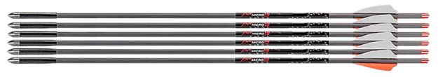 Picture of Axe Crossbows AX10003 Axe 440 Axe Bolts Gray/Orange/White 19" 6 Pack