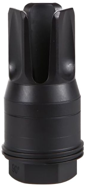 Picture of Sig Sauer SL55612X2890DEGF Clutch-Lok QD Q.D. Flash Hider Black Stainless Steel with 1/2"x28 tpi Threads for 5.56mm 90 Degree Taper