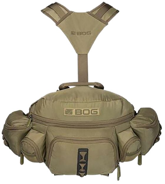 Picture of Bog-Pod 1159190 Ultimatum Hunting Fanny Pack OD Green Nylon 1000 cu.in Volume