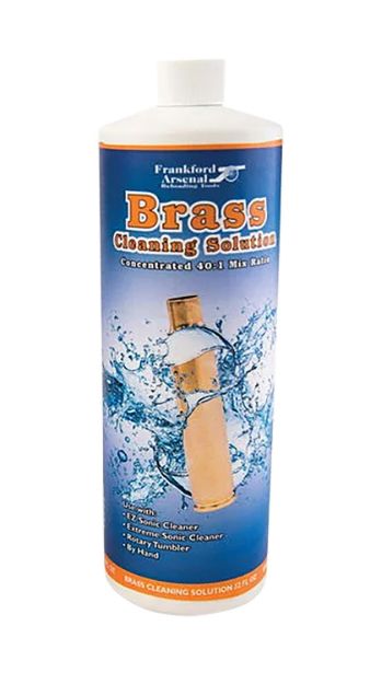 Picture of Frankford Arsenal 878787 Ultrasonic Cleaner Brass Cleaner 32 oz Bottle