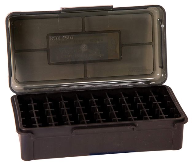 Picture of Franklin Armory 1083788 Hinge-Top Ammo Box 6.5/243/308Cal Black Polymer 50rd