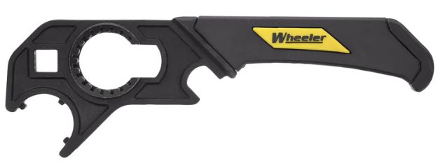 Picture of Wheeler 1099561 Professional Armorer's Wrench Black/Yellow Steel AR Platform Firearm 1 Pieces