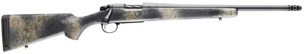 Picture of Bergara Rifles B14LM511CF B-14 Ridge Carbon Wilderness 300 Win Mag 3+1 24" Carbon Fiber Wrapped Barrel, Gray Cerakote Steel Receiver, SoftTouch Woodland Camo Fixed American Style Stock, Right Hand