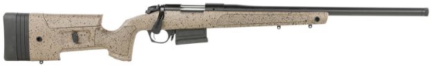 Picture of Bergara Rifles B14LM358C B-14 HMR 300 PRC 5+1 26" Graphite Black Cerakote Barrel, Black Speckled Brown Molded w/Mini-Chassis, Adjustable LOP & Cheek Piece Stock