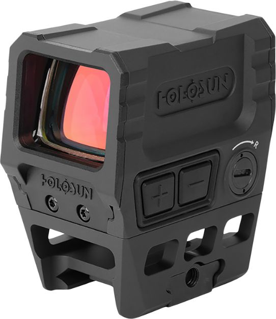 Picture of Holosun AEMSCORE110101 AEMS CORE Black Anodized 1 x 1.1" x 0.87" 2 MOA Red Dot