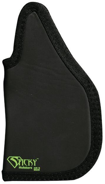 Picture of Sticky Holsters OR9MOD OR-9 Modified Black Cordura/Foam Fits HK USP 45/Sig P220/P226/Beretta M9/M92FS/Canik TP9SF/Glock 17/22/21/S&W M&P 2.0 5"/Walther G5 Match Ambidextrous