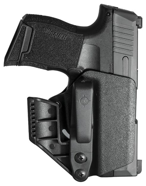 Picture of Mission First Tactical H2SG365AIWBM Minimalist Holster IWB Black Polymer Belt Clip Fits Sig P365/P365XL Ambidextrous