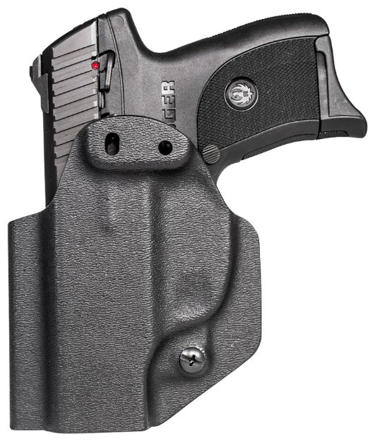 Picture of Mission First Tactical HRULC9AIWBABL Appendix Holster IWB/OWB Black Polymer Belt Clip Fits Ruger EC9/EC9s/LC9/LC9s Ambidextrous