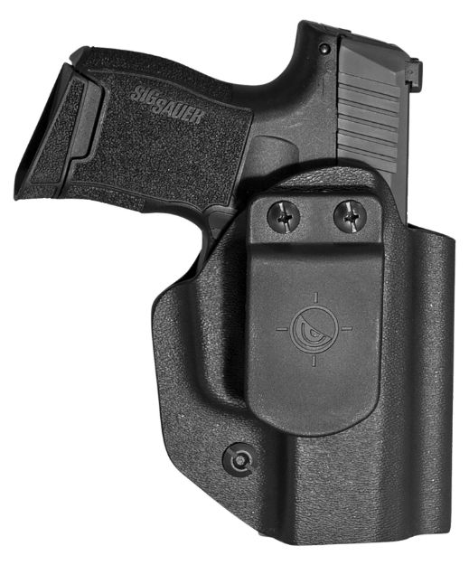 Picture of Mission First Tactical HSIG365AIWBABL Appendix Holster IWB/OWB Black Polymer Belt Clip Fits Sig P365 Ambidextrous