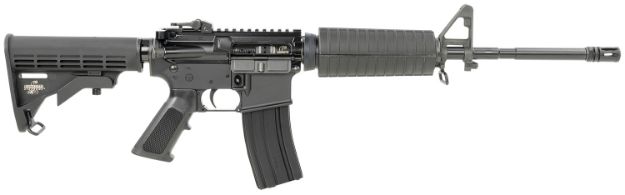 Picture of Bushmaster 0010011BLK M4 Patrolman's  5.56x45mm NATO 16" 30+1 Black Rec/Barrel Black 6 Position Collapsible Stock Black Polymer Grip A2 Front Sight Right Hand