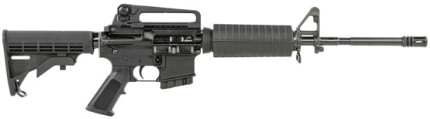 Picture of Bushmaster 0010004CA M4 Patrolman's  5.56x45mm NATO Caliber with 16" Barrel, 10+1 Capacity, Black Metal Finish, Black 6 Position Collapsible Stock & Black Polymer Grip Right Hand