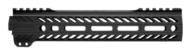 Picture of Angstadt Arms AA010HGMLT Ultra Light Handguard  made of Aluminum with Black Anodized Finish, M-LOK Style, Picatinny Rail & 10" OAL for AR-15 Includes Hardware