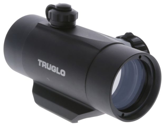 Picture of TruGlo TGTG8030B3 Traditional Dot Sight  Matte Black 1 x 30 mm 5 MOA/3.5 MOA/2 MOA Red Descending Dots