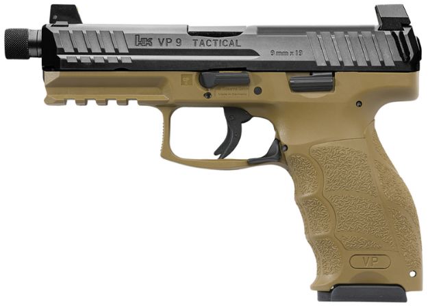 Picture of HK 81000775 VP9 TACT        9MM NS W/3-10RD    FDE