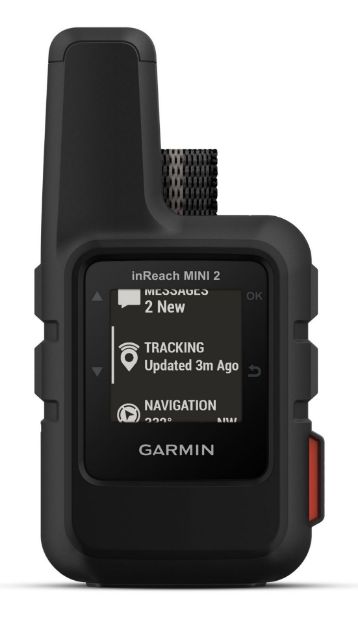 Picture of Garmin 010-02602-01 inReach Mini 2 Satcom Communication/SOS/Maps Black Internal Rechargeable Lithium Battery Bluetooth/ANT+ GPS Yes