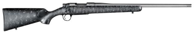 Picture of Christensen Arms 8010200400 Mesa Long Range 300 Win Mag 3+1 26" Threaded Barrel, Tungsten Gray Cerakote, Black with Gray Webbing Stock