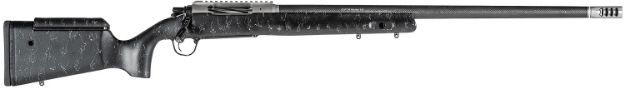 Picture of Christensen Arms 8010700100 ELR  6.5 PRC 3+1 26" Target Profile Carbon Fiber Barrel, Black Nitride Finish, Black with Gray Webbing Stock