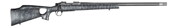 Picture of Christensen Arms CA10269H14221 Summit TI  Full Size 6.5 Creedmoor 4+1, 24" Natural Titanium Steel Threaded Barrel, Natural Titanium Aluminum Receiver, Black w/Gray Webbing Fixed Thumbhole Stock