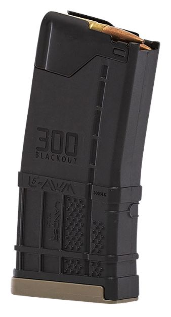 Picture of Lancer  L5AWM Blackout 20rd 300 Blackout For AR-15 Opaque Black Polymer