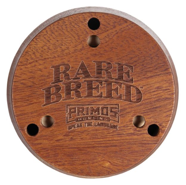 Picture of Primos PS2905 Turkey Pot Call Rare Breed Striker Call Turkey Sounds Black/Brown