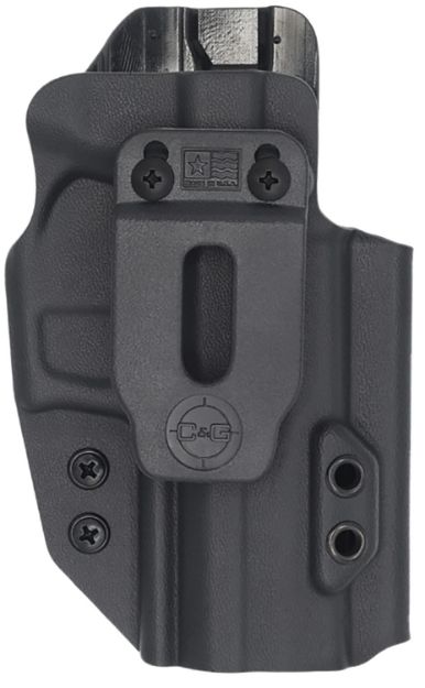 Picture of C&G Holsters 0288100 Covert  IWB Black Kydex Belt Clip Fits Sig P320C