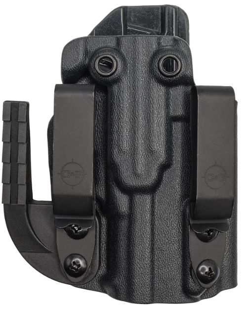 Picture of C&G Holsters 0258100 Covert  IWB Black Kydex Belt Clip Fits Sig P365