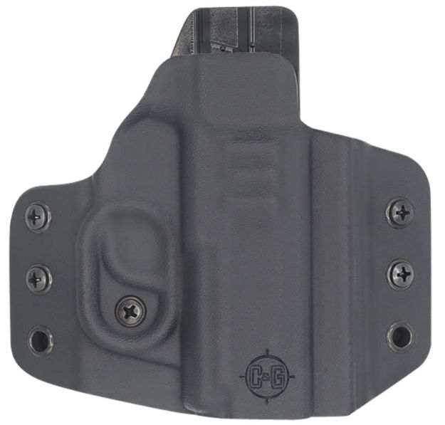 Picture of C&G Holsters 0256100 Covert  OWB Black Kydex Belt Loop Fits Sig P365/P365 XL