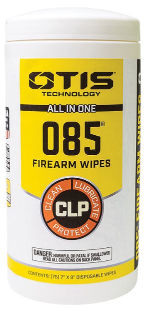 Picture of Otis IP75C085 O85 CLP Cleans, Lubricates, Prevents Rust & Corrosion Wipes 75 Count