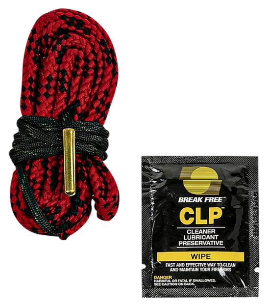 Picture of KleenBore RC-338 Rifle Pull Through Cleaner .338 Cal Rifle w/ BreakFree CLP Wipe