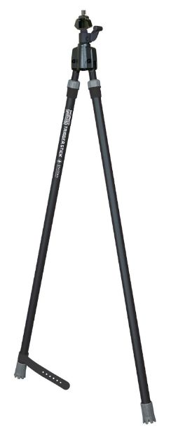 Picture of Primos 65830 Trigger Stick  Tall 33"-65", Black, Spartan Precision Magnetic Attachment System