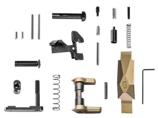 Picture of Geissele Automatics  Ultra Duty Lower Parts Kit DDC, Ambi Safety, Oversized Bolt Release/Catch for AR-15