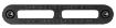 Picture of Seekins Precision 0011870001 IRAS 2 Slot MLOK 4"  Black Anodized