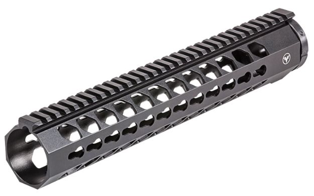 Picture of Firefield FF34051 Edge Handguard 12" Keymod Style Made of 6061-T6 Aluminum with Black Matte Finish for AR-15