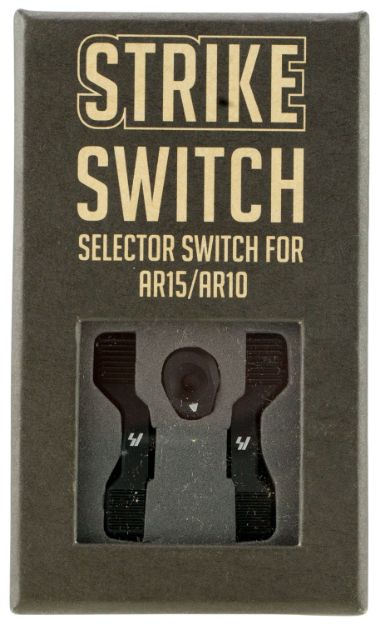 Picture of Strike Industries ARSSSBK Strike Switch 60/90 Degree Black Aluminum AR-Platform Ambidextrous