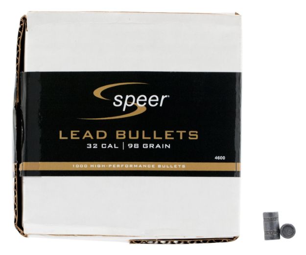 Picture of Speer 4600 Handgun  32Cal 98gr Lead Wadcutter 1000/Box